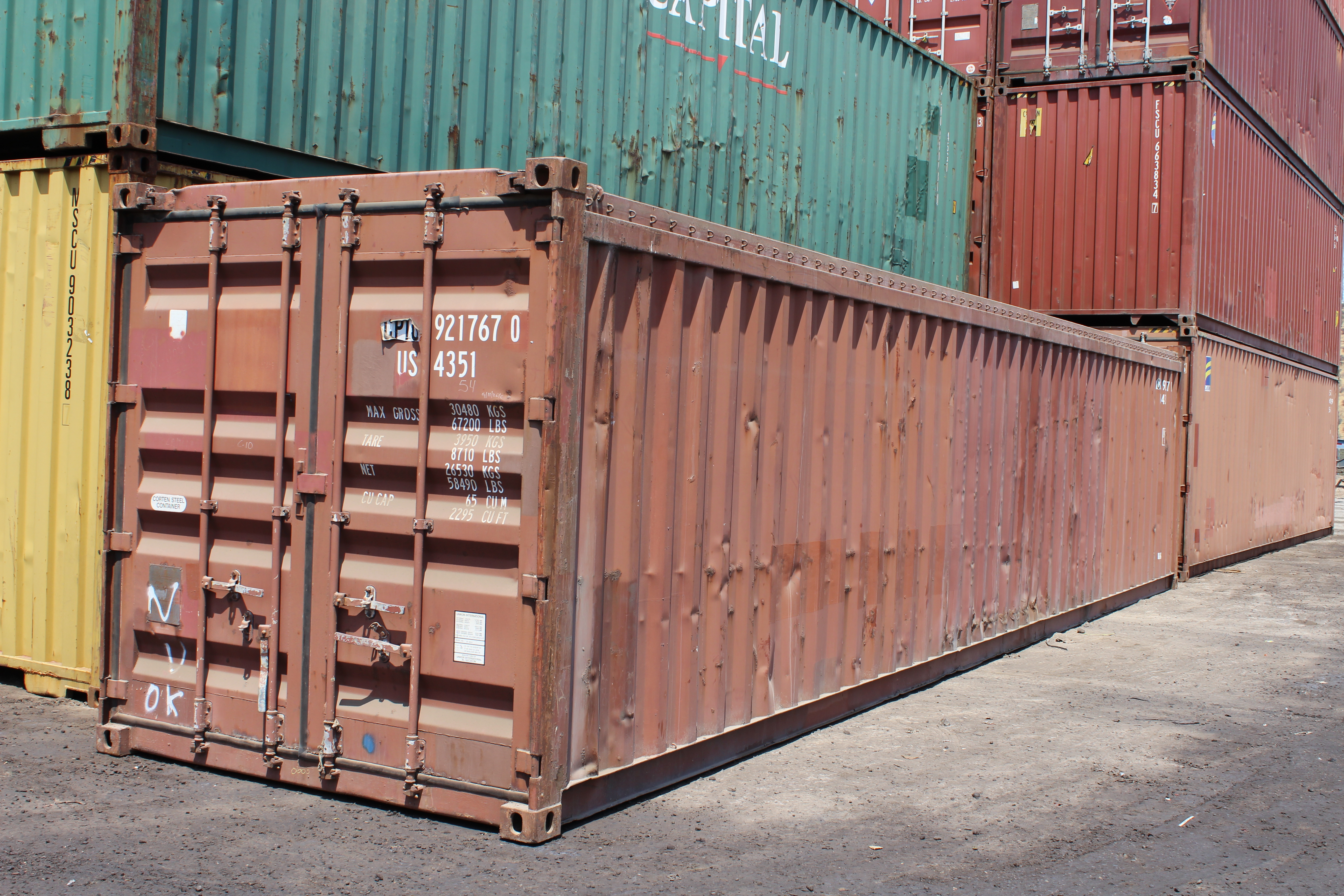 Contenedor 40 Open Top