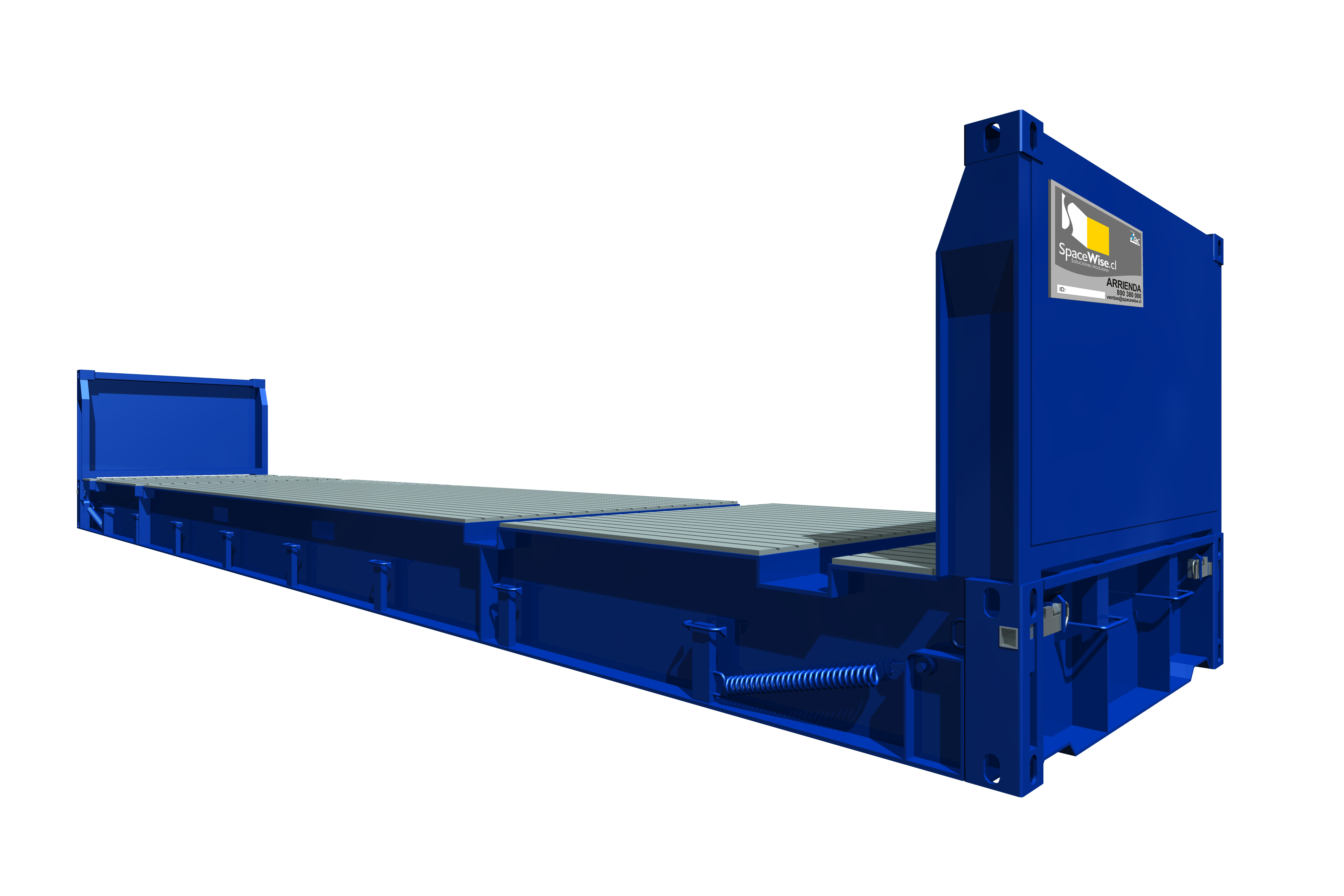 Contenedor 20´Flat Rack