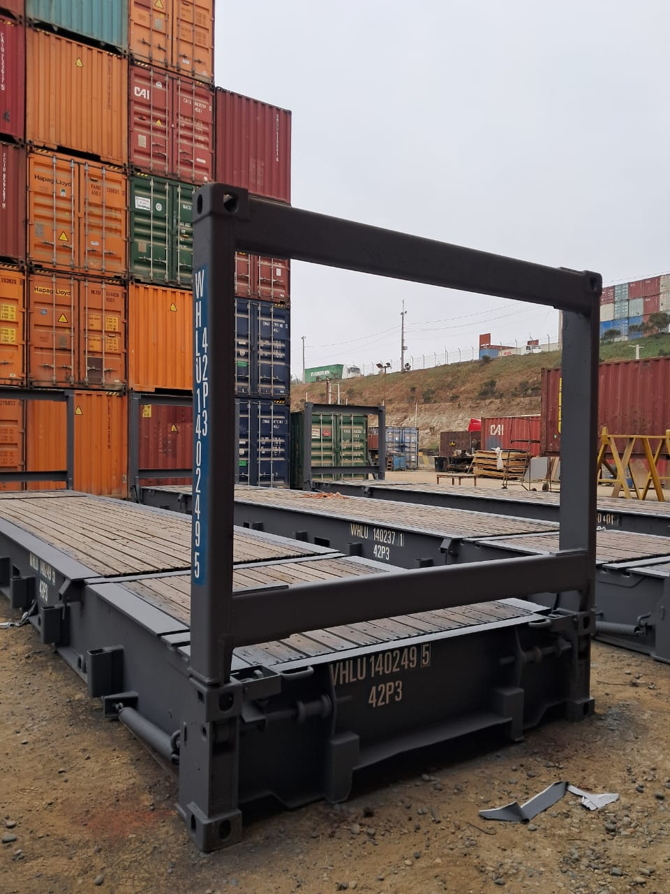 Contenedor 40' Flat Rack