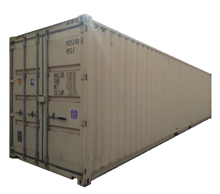 Contenedor 40' HC DRY bodega